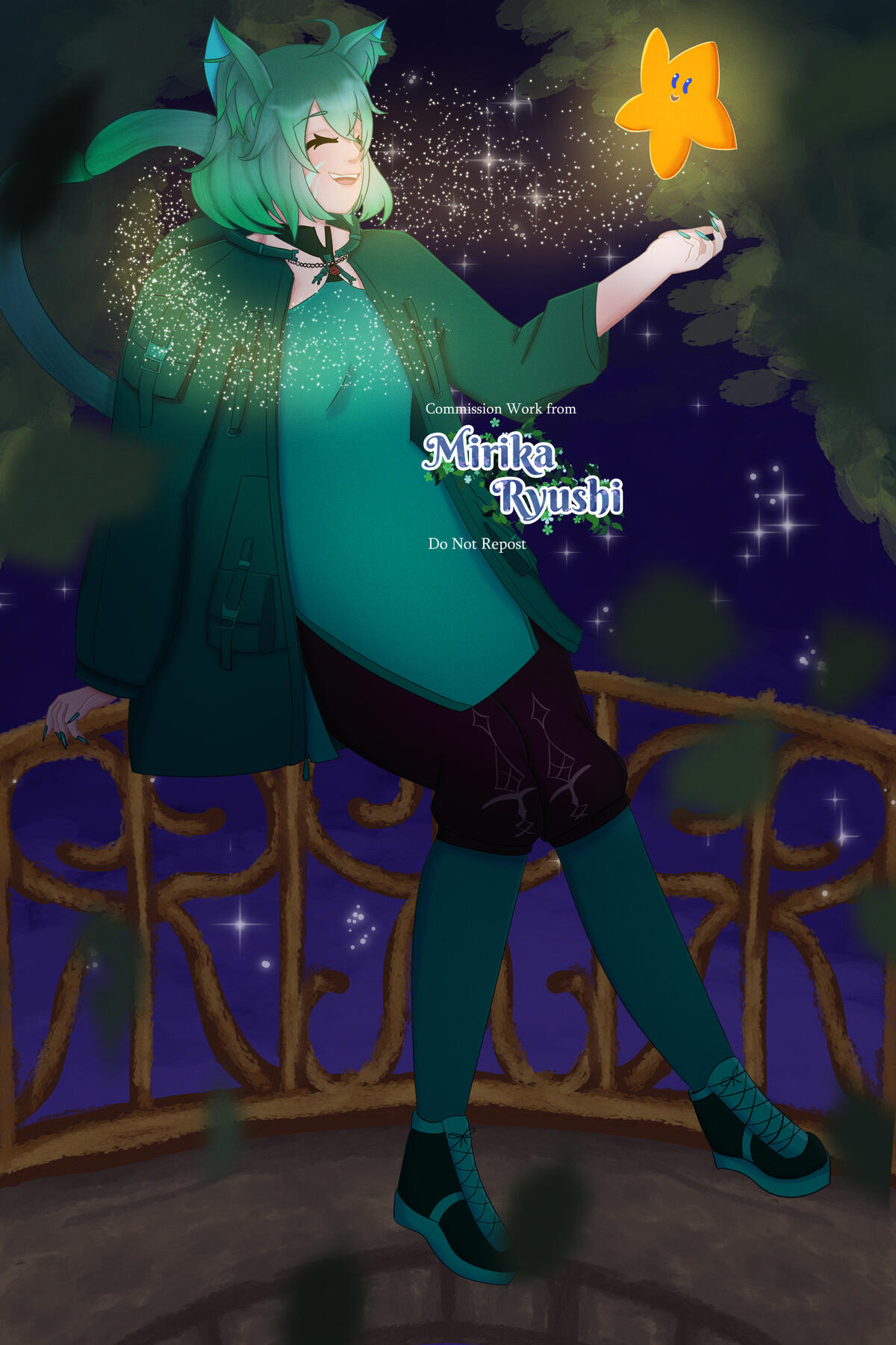 Starry Friend (Commission work for KamiGala)