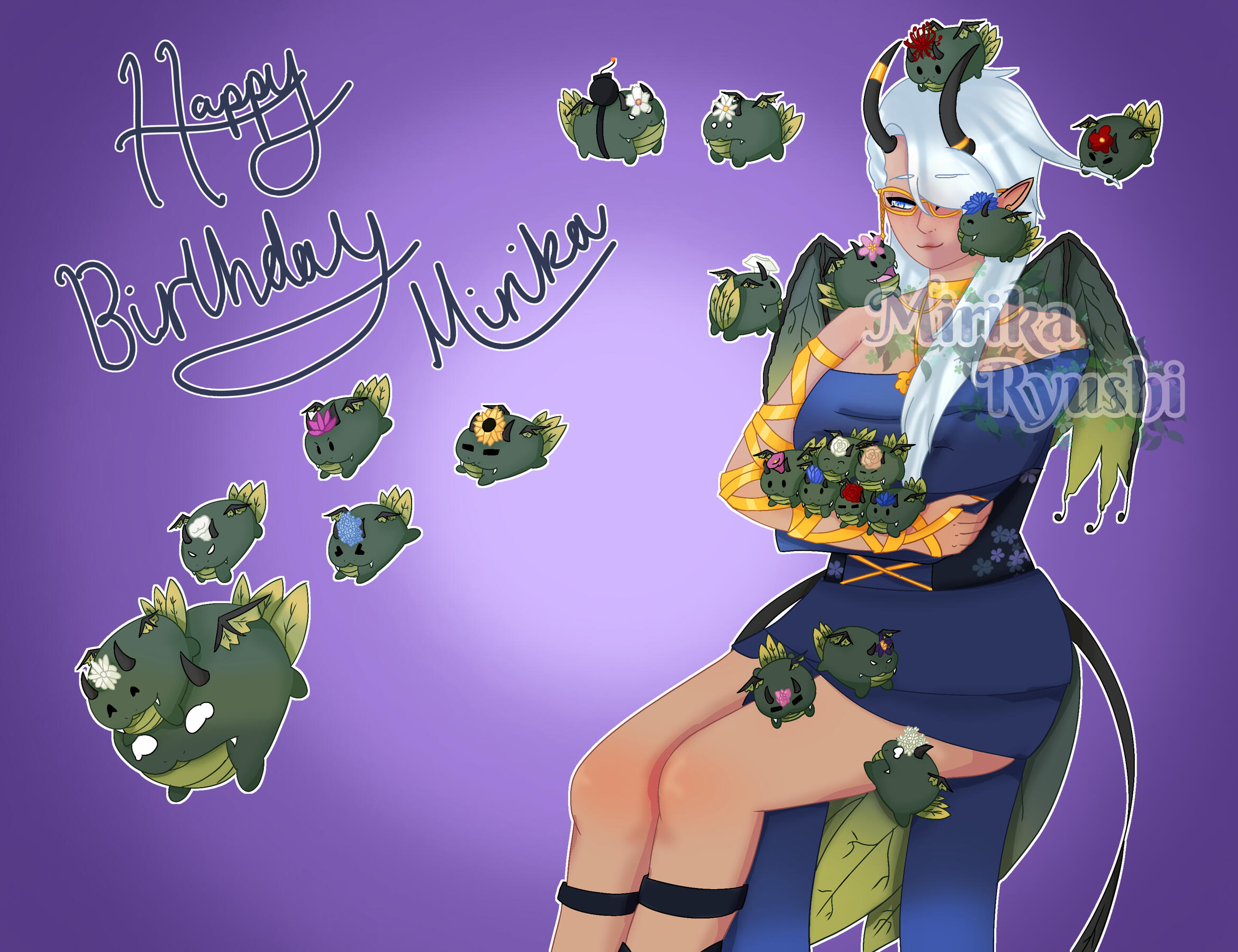 Mirika 2024 Birthday Art