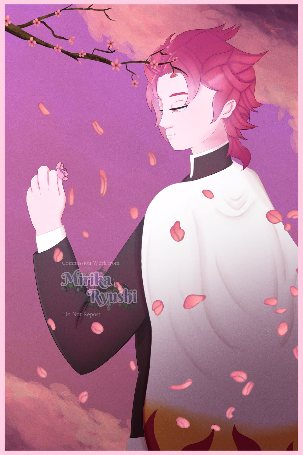 Blossoming Winds (Commission Work for DemonFighterz)