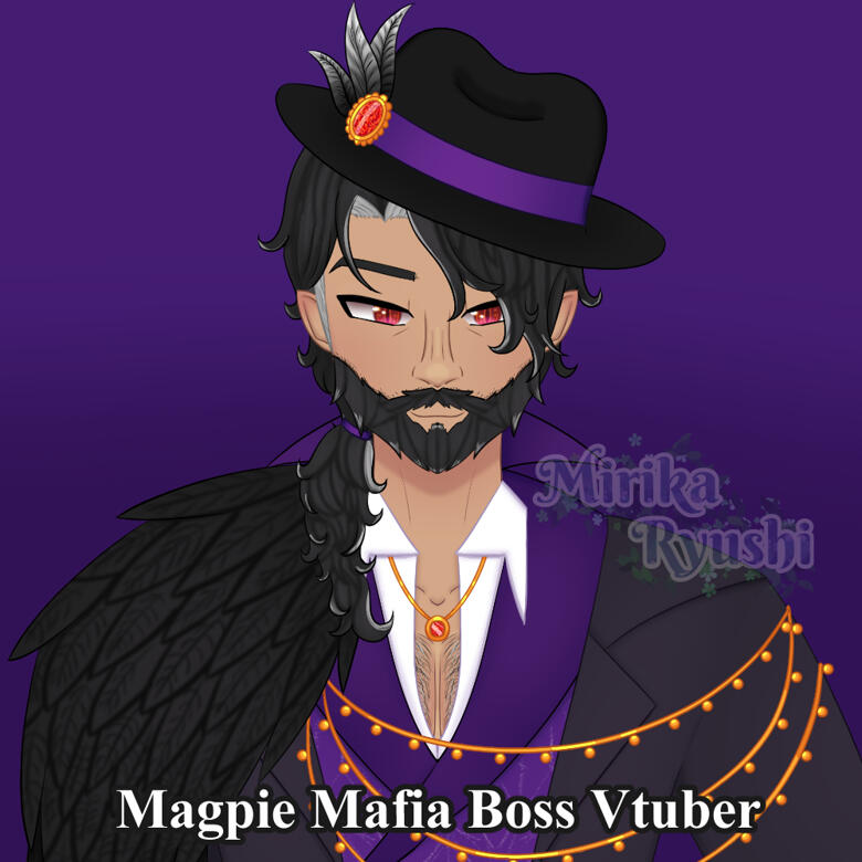Magpie Mafia Boss Model (Model + Rig)